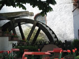 Ein Mühlrad